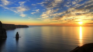 Cliffs-of-Moher-at-sunset